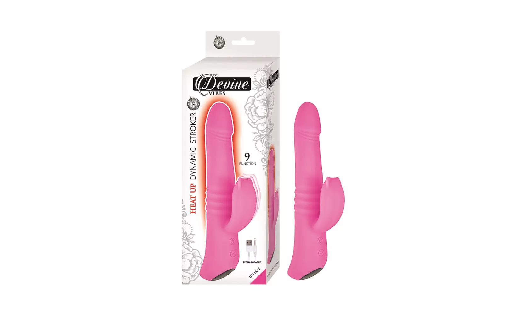 Nasstoys Devine Heat-Up Dynamic Thruster Vibrators