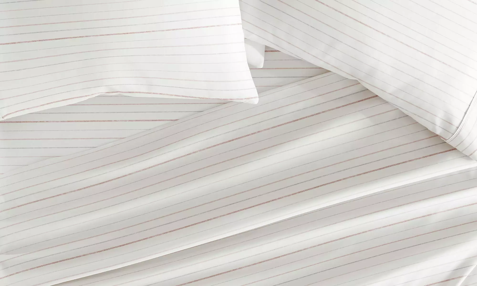 Simply Soft 4 Piece Sheet Set Patterned Microfiber Bedding, Soft Stitch Stripe