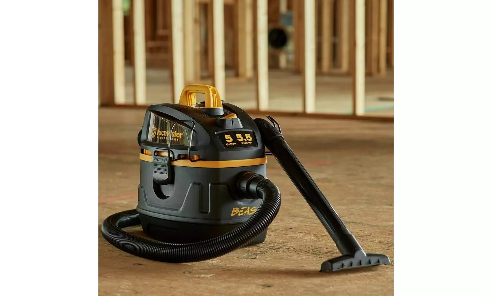 Wet Dry Vacuum Cleaner Vacmaster Beast Professional Series 5.5 Peak HP Jobsite - Second Medium