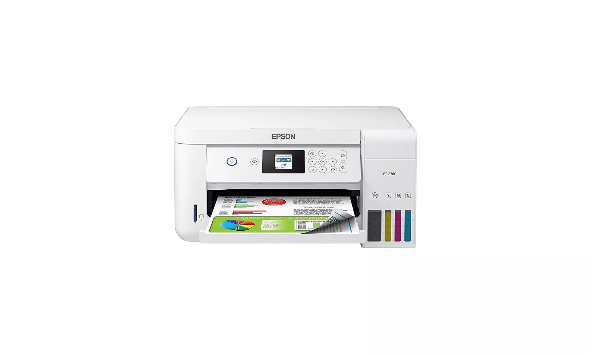 Epson EcoTank ET-2760 Wireless Supertank Printer - Primary Image