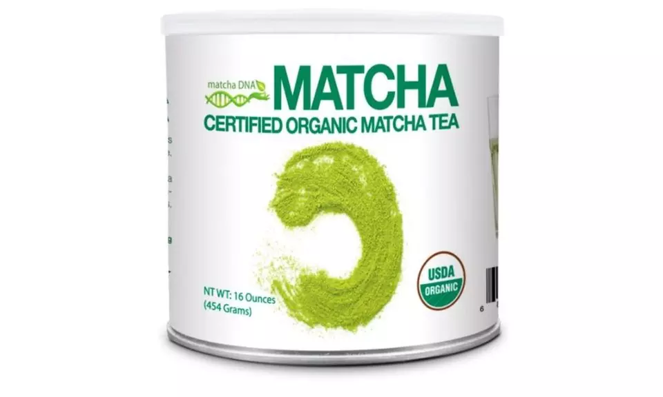 Matcha Healthy Green Tea - Ultra Refine Anti-Aging Natural Organic Powder - 16oz - Second Medium