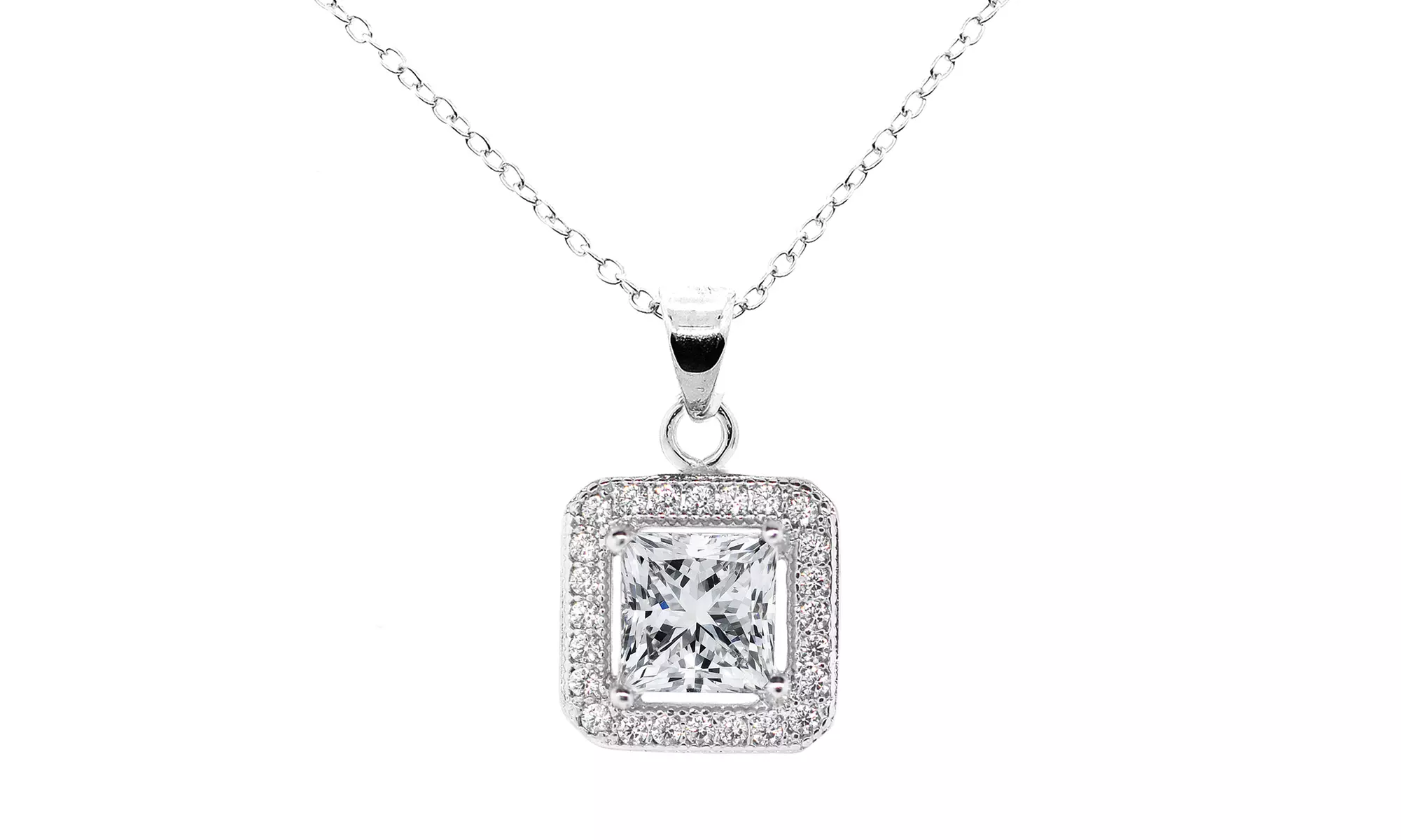 Princess Cut Jewelry Made with Cubic Zirconia Stonesby Elements of Love - Primary Image