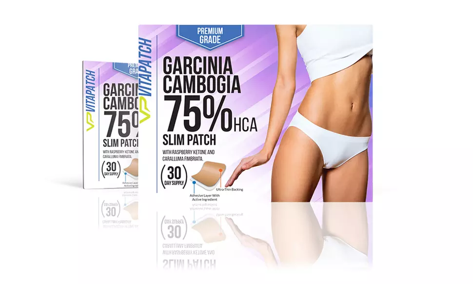 Premium Grade Garcinia Cambogia Patch (1- 2- or 3- Pack)