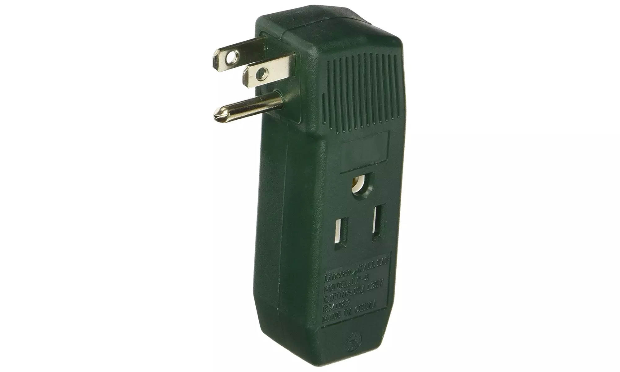 All-Angle T, L, or I Shaped Three Way Outlet Wall Plugs (3-Pack) - Second Medium
