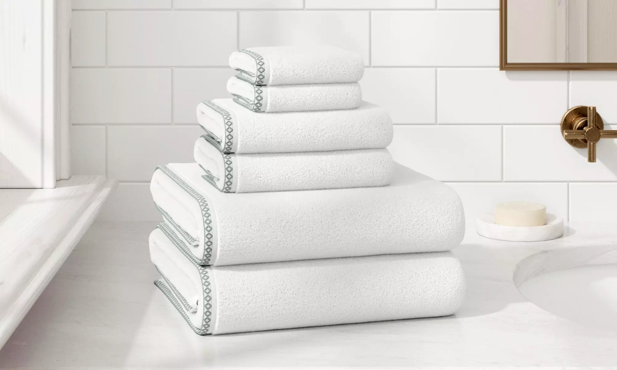 Boho-Inspired Quick-Dry Cotton Towels