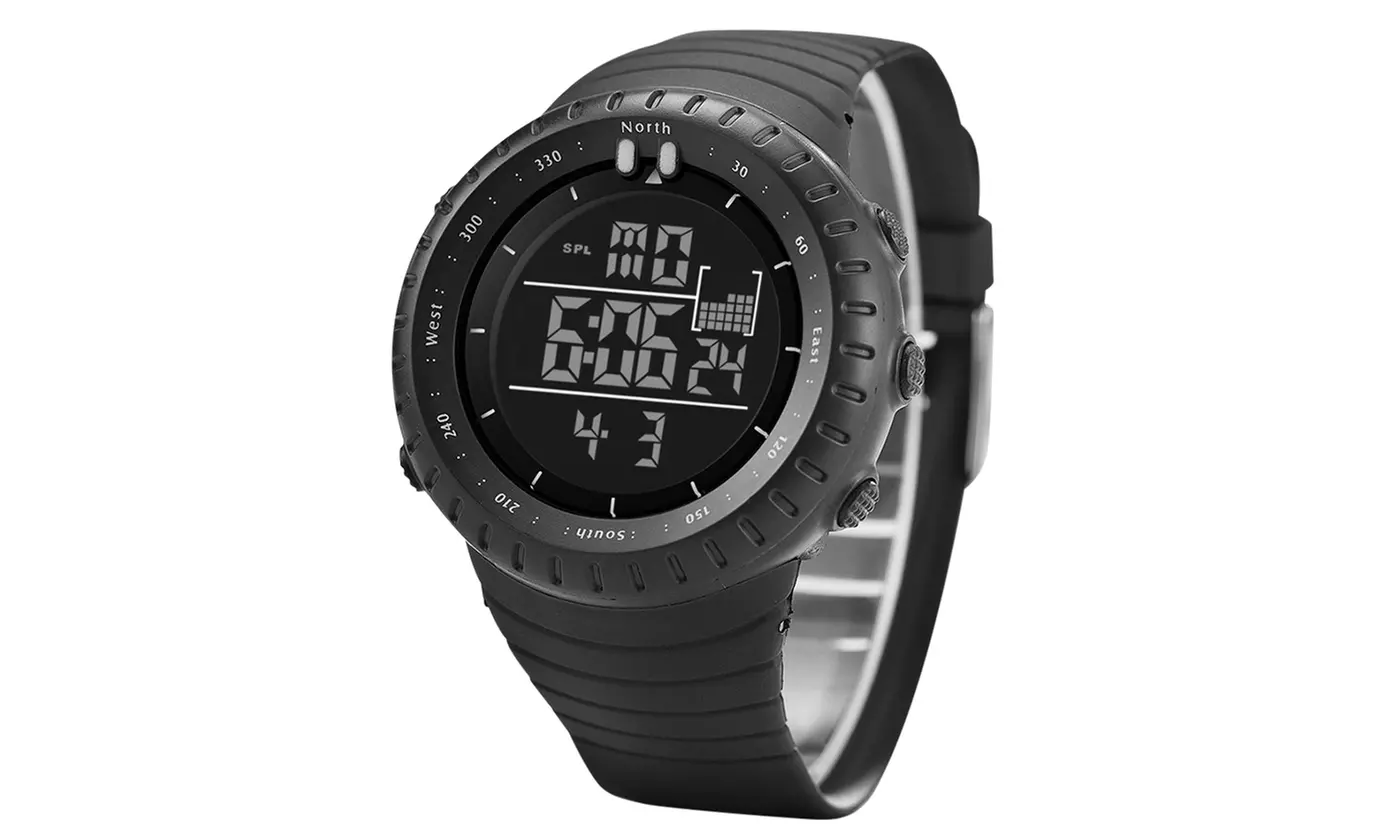 Laromni Men's Digital Electronic Sports Watch Military Wrist Watch w/ Backlight