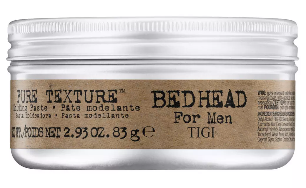 TIGI Bed Head for Men Pure Texture Molding Paste 83 g/ 2.93 oz. - Primary Image