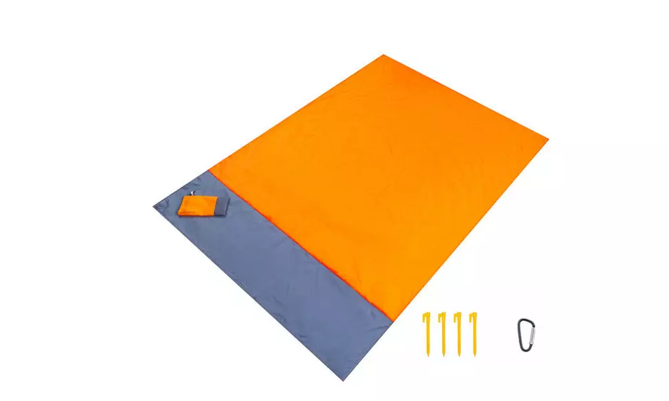79"x83" Sandproof Outdoor Mat Blanket for Picnic Beach Camping Hiking