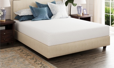 EGOHOME 10 Medium Gel Green Tea AeroFusion Memory Foam Mattress Full Medium 10in Mattress Only