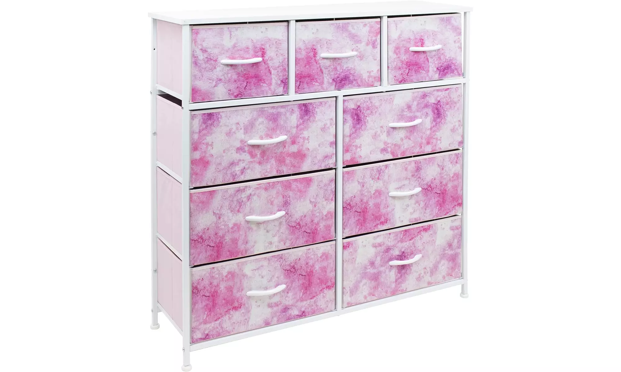 Sorbus 9 Drawer Dresser - Furniture Storage Chest Organizer Bedroom Unit Tie-Dye - Primary Image