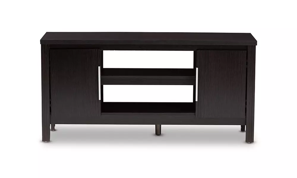 Marley Wenge Brown TV Stand - Second Medium