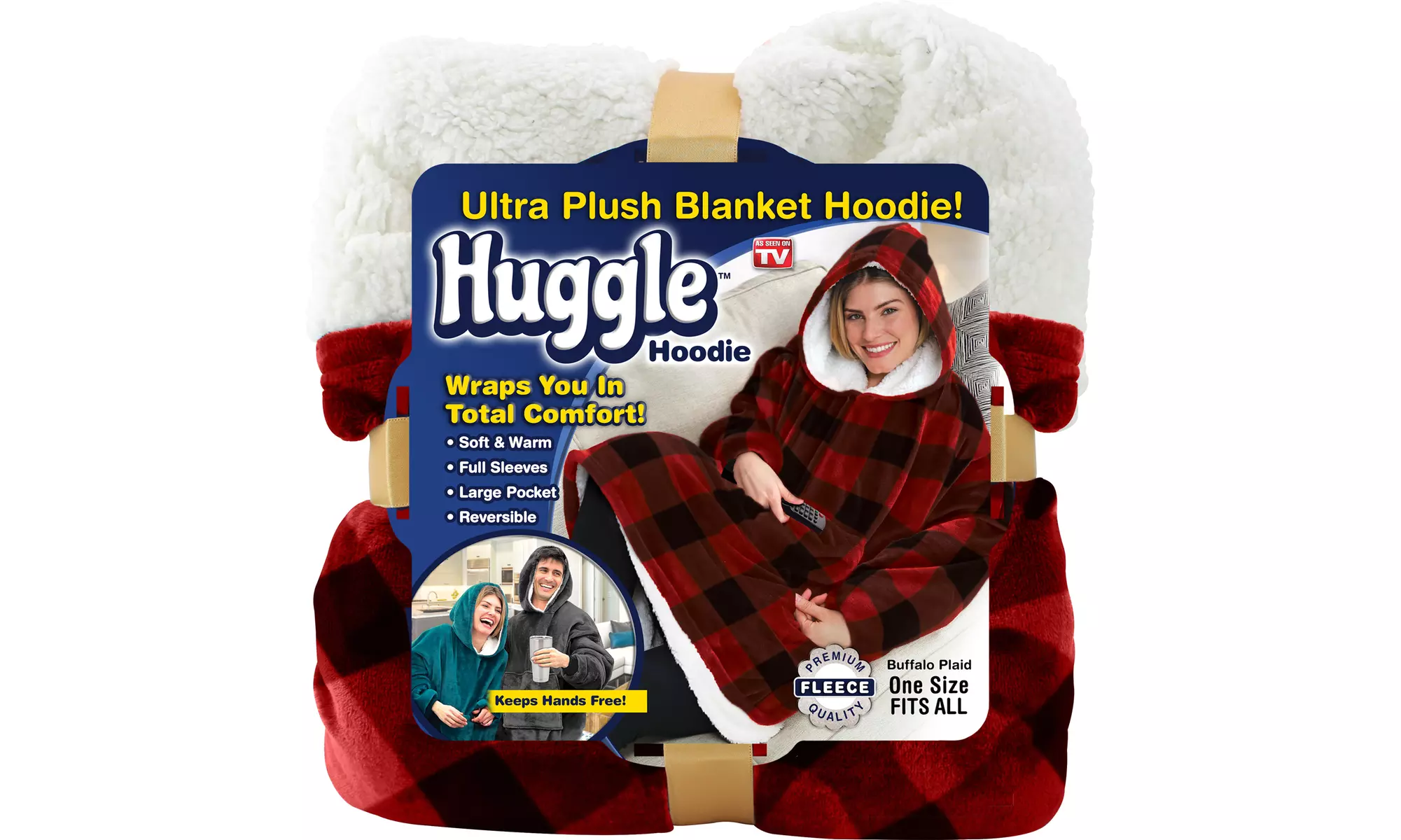 Huggle Hoodie Throw - Primary Image