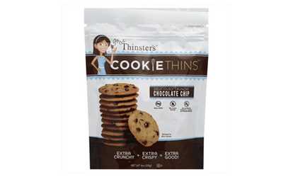 Mrs Thinsters Cookie Thin Choc Chip-4 Oz -Pack Of 12