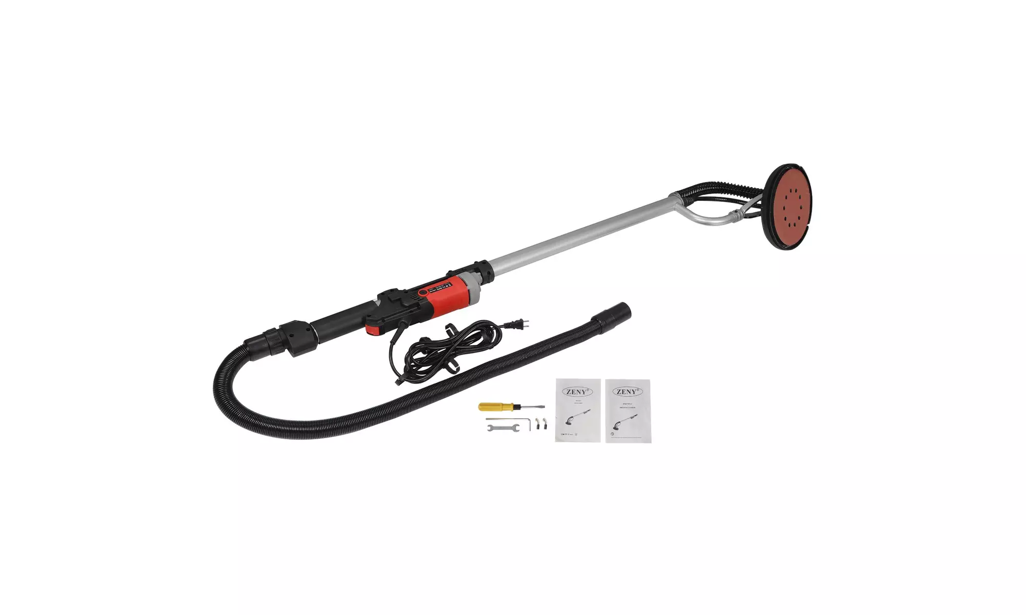 ZENY 800W Electric Drywall Sander Adjustable Variable Speed w/ 6 Sand Pads - Primary Image