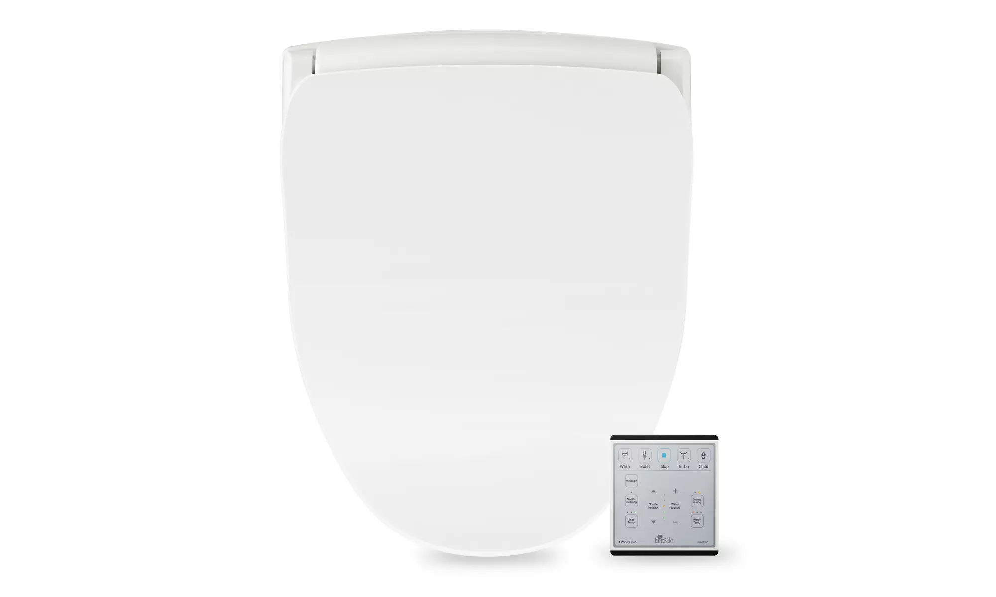 Bio Bidet SLIM TWO Electronic Bidet Seat With Nightlight - Primary Image