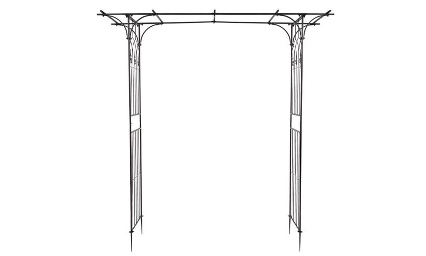 Up To 65% Off on Flat Roof Wrought Iron Arches... | Groupon Goods