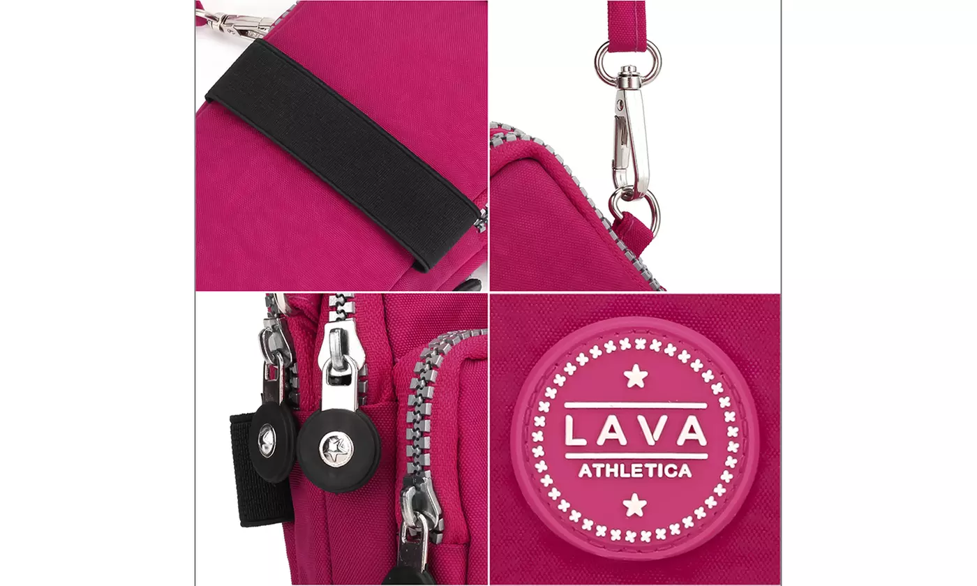 Crossbody Cell Phone Purse Wallet Sling Bag Shoulder Strap Sports Armband Bag