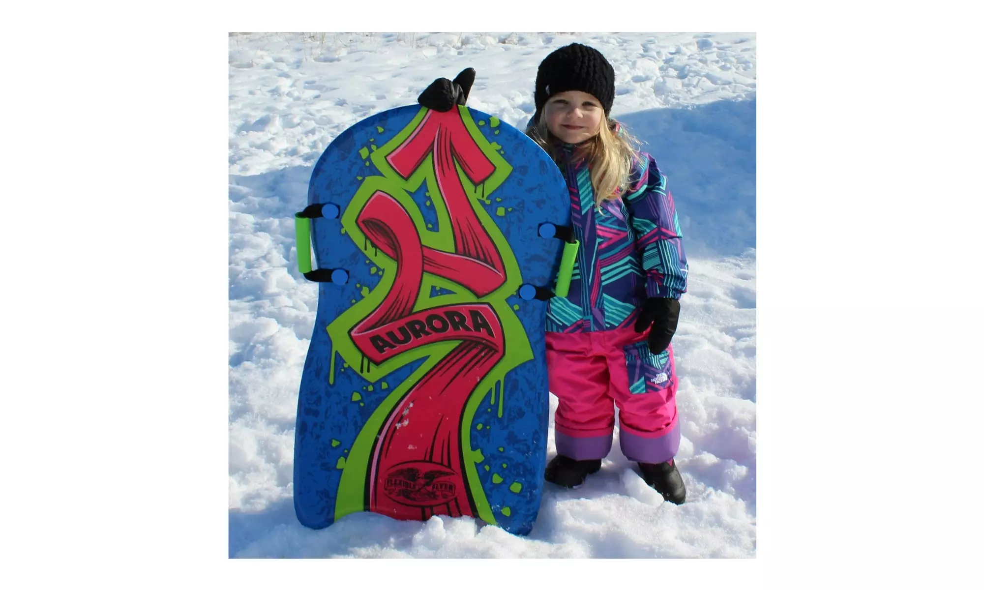 Flexible Flyer Aurora Laminated Polyethylene Foam Sled (36-Inch) - Second Medium