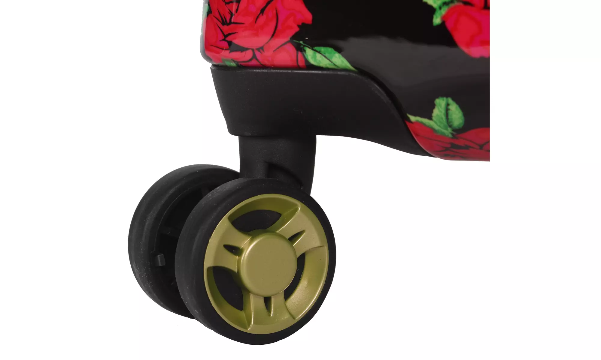 Betsey Johnson Covered Roses Hardside Spinner 3 Piece Luggage set  - Second Medium