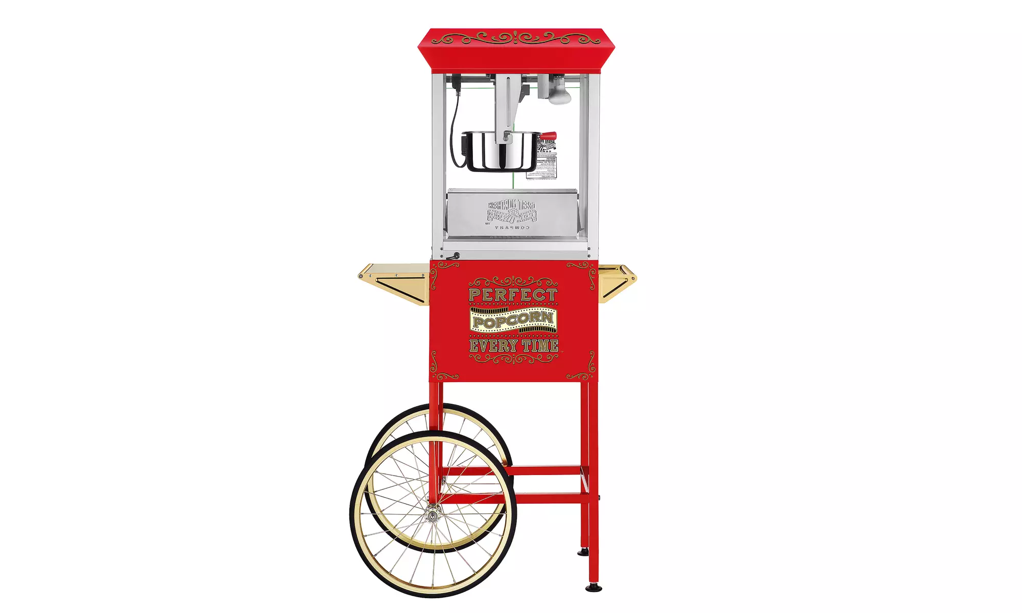 Great Northern 10 oz. Popcorn Machine with Cart - Primary Image