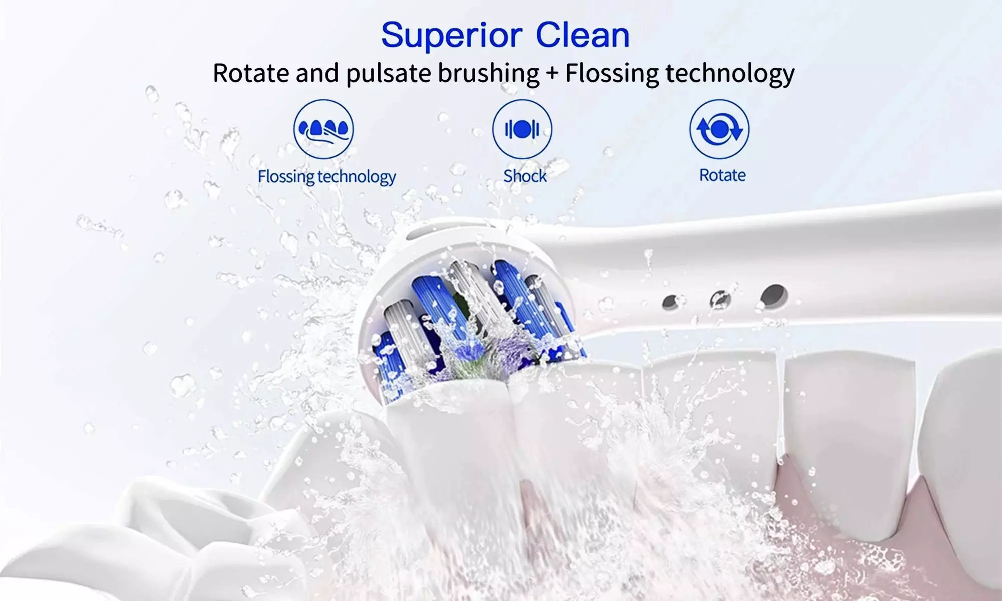 Professional Replacement Electric Toothbrush Heads for Oral-b (8 12 20 Pcs)