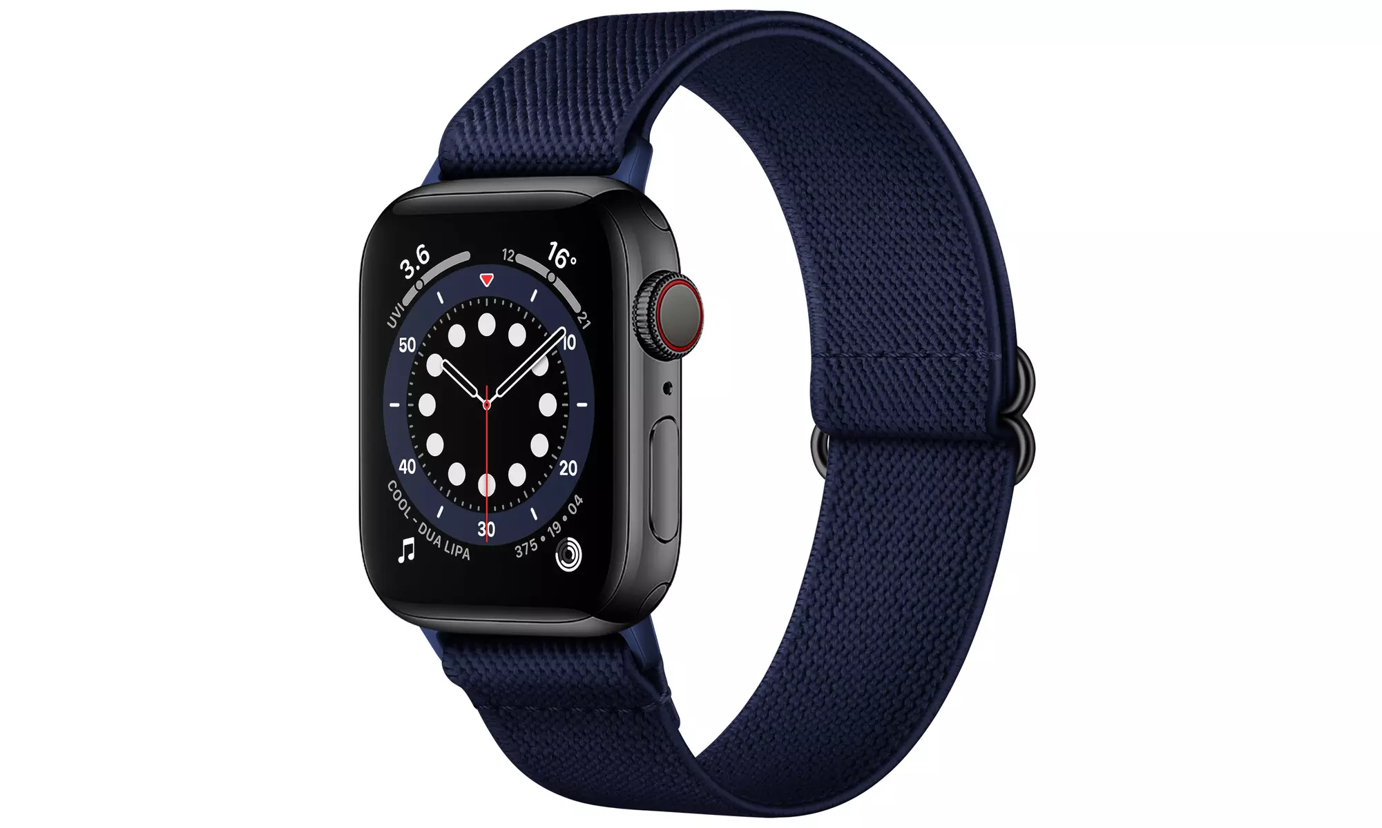 LAX Designer Nylon Mesh Band for Apple Watch 38mm to 45mm