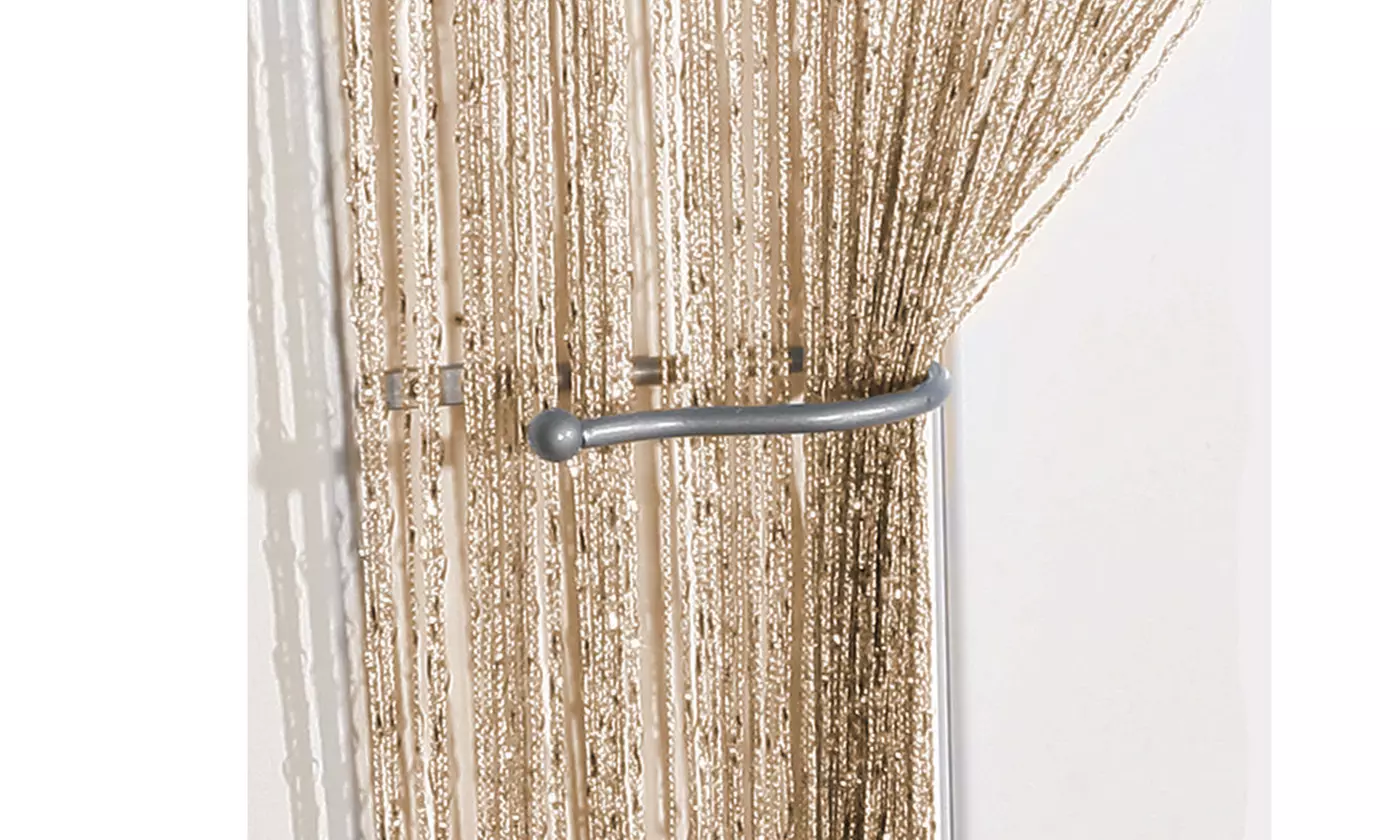 String Door Curtain Window Panel Tassel Fringe Curtains Home Decor 79x 38 inch