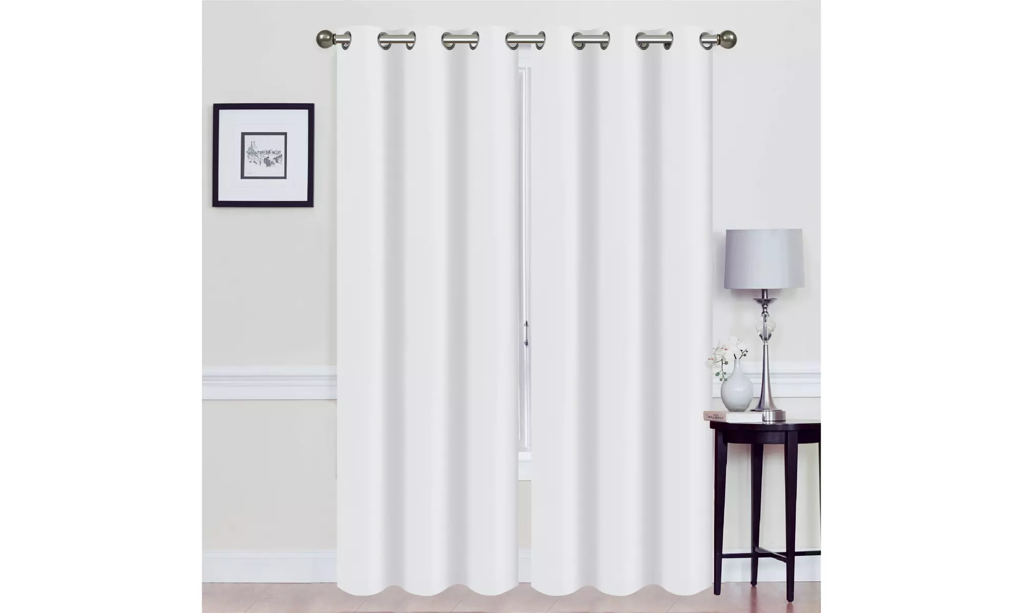 Foam-Backed Blackout Grommet Panel Pair (63" and 84" Lengths)