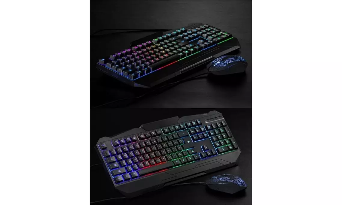 Motospeed S69 Gaming Keyboard and Mouse Set with Rainbow Backlight for PC - Second Medium