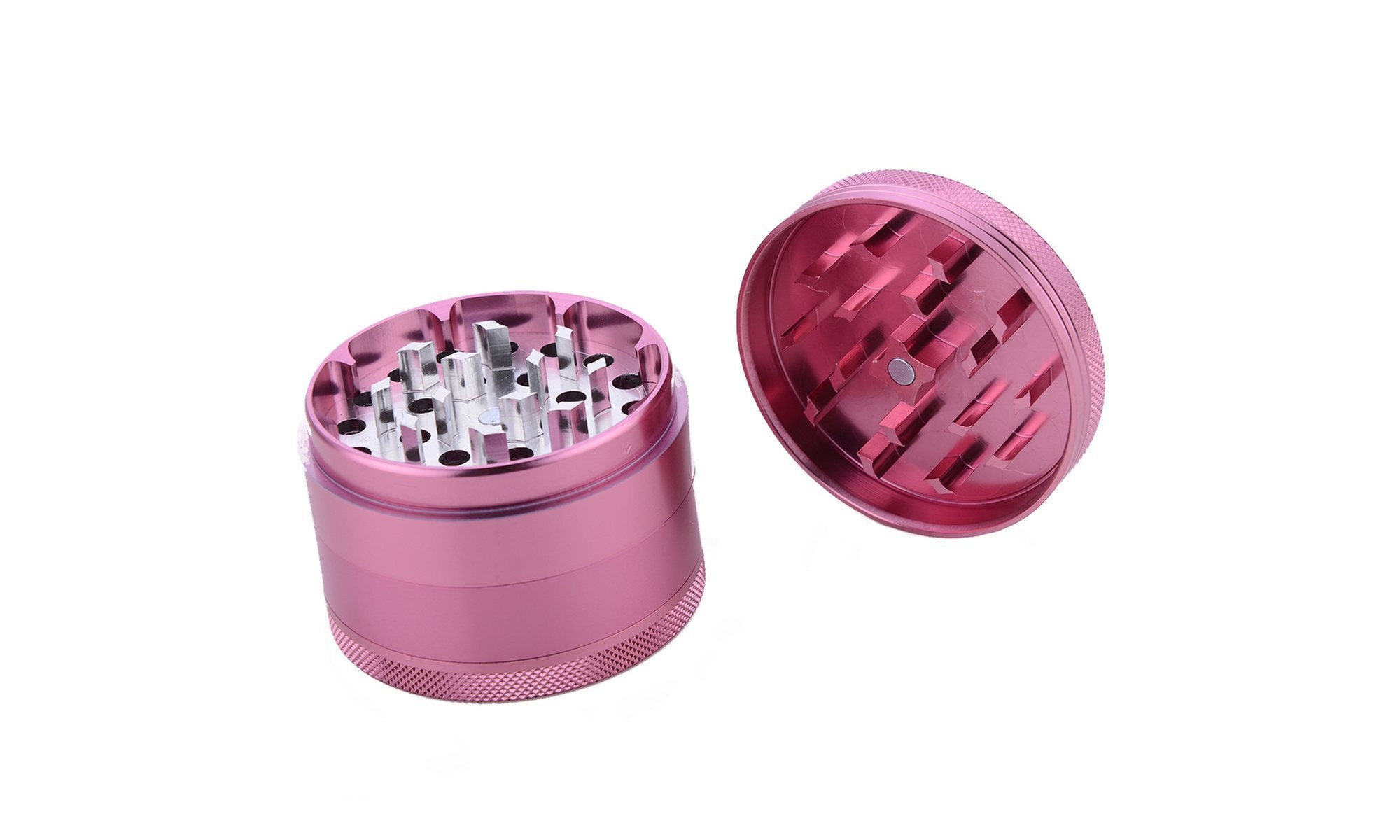 4-Layer Herb Grinders w/ Bonus Container (Small, Medium, Large)