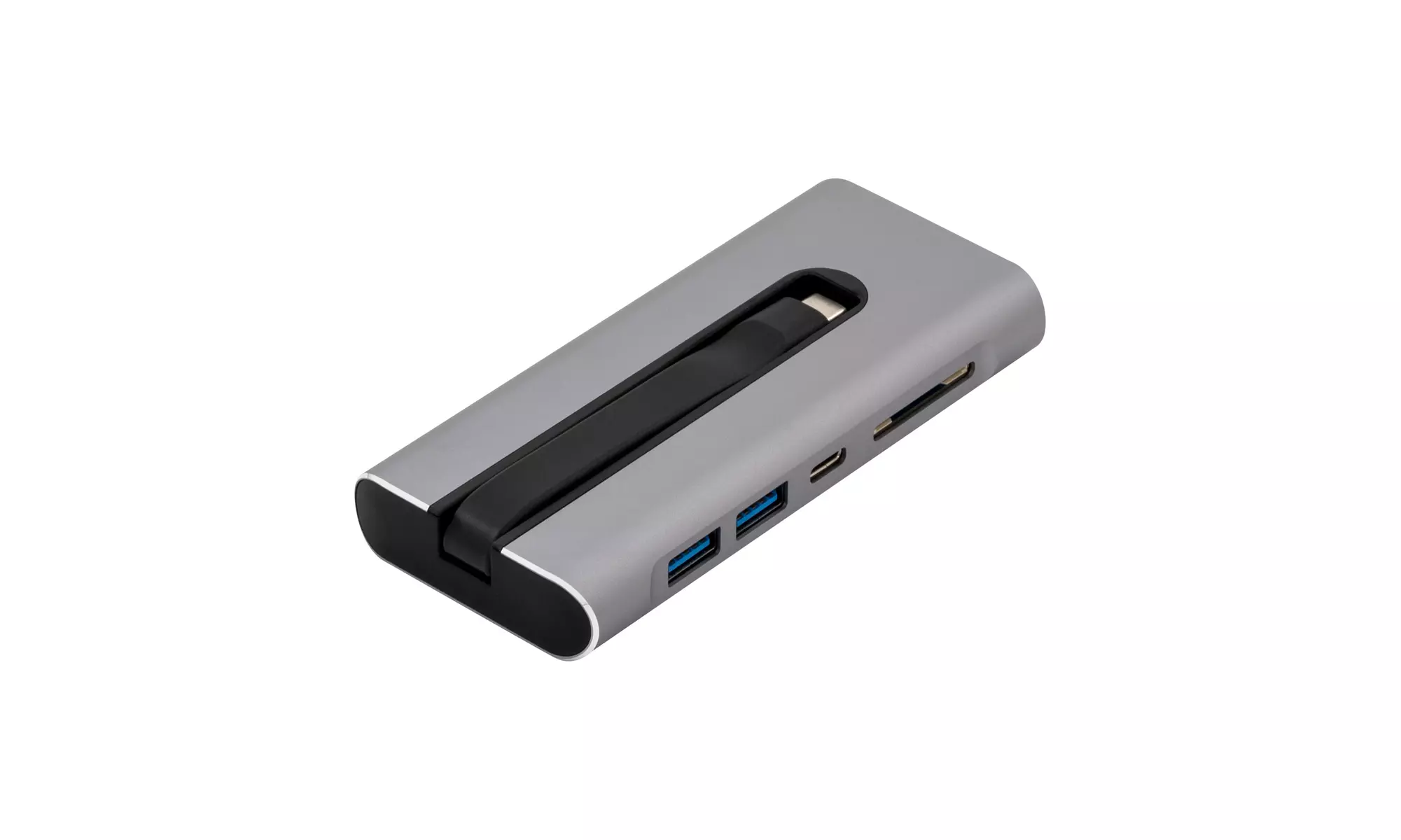 VisionTek USB-C Portable Hub VT300 4K HDMI Ethernet Power Passthrough  - Primary Image