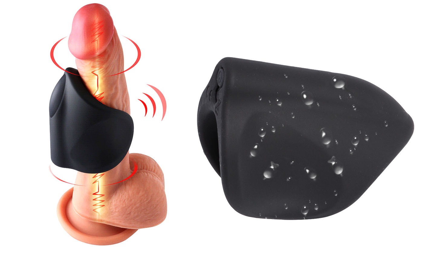 Vibrating Handhold Penis Vibrator with 10 Modes Sex Toy