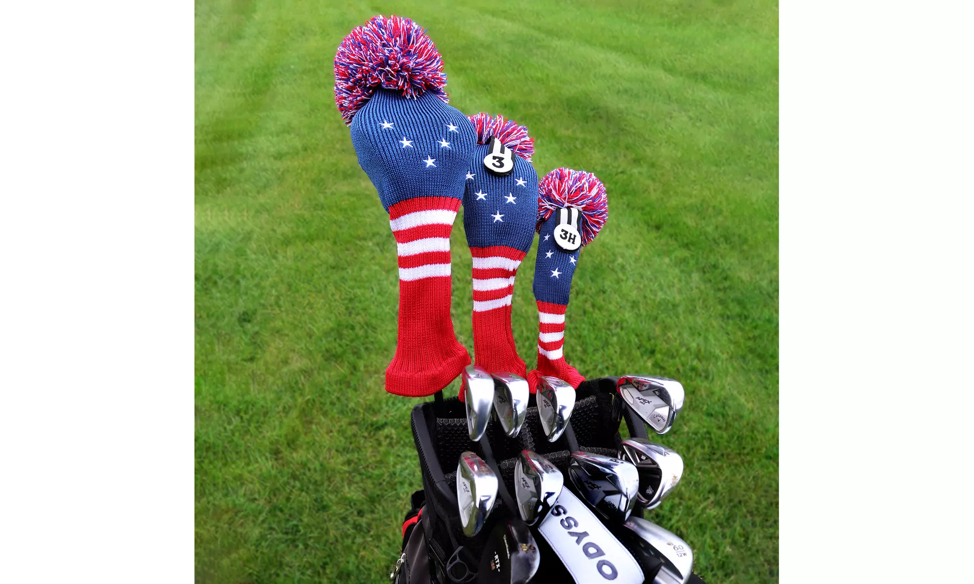 Vintage Patriot Club Headcovers - Primary Image