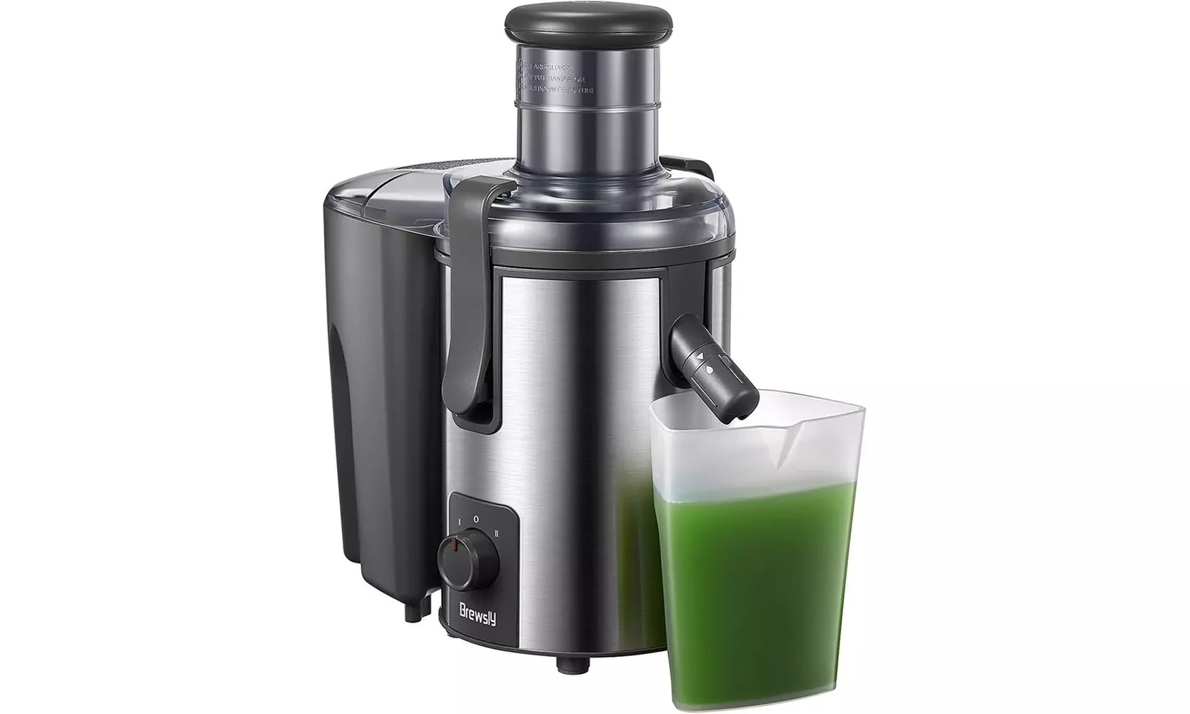 Brewsly 3'' Wide Mouth Juice Extractor with 800W Motor - Primary Image