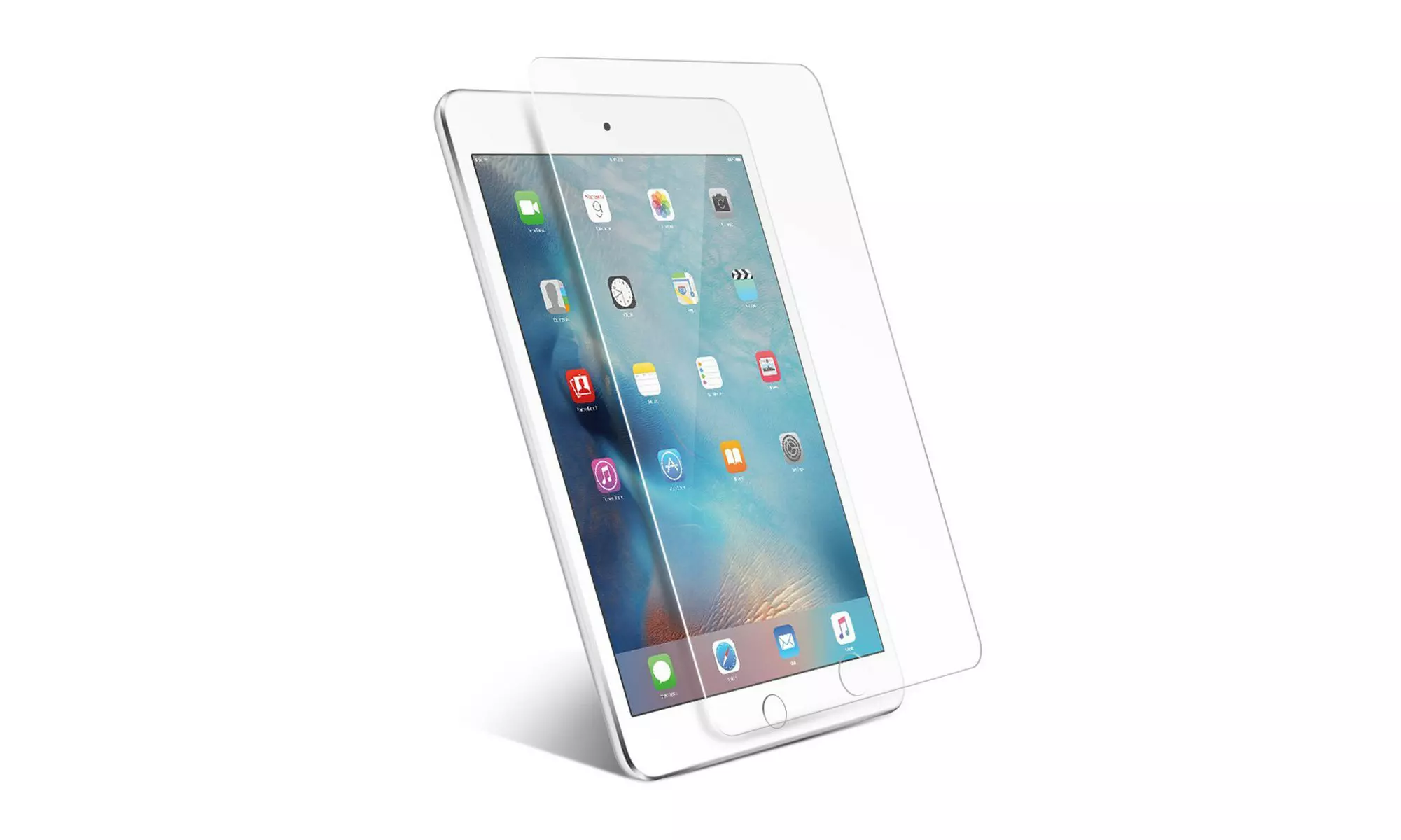 1 Piece Premium Tempered Glass Screen Protector Film for Apple iPad 2 3 4 - Second Medium