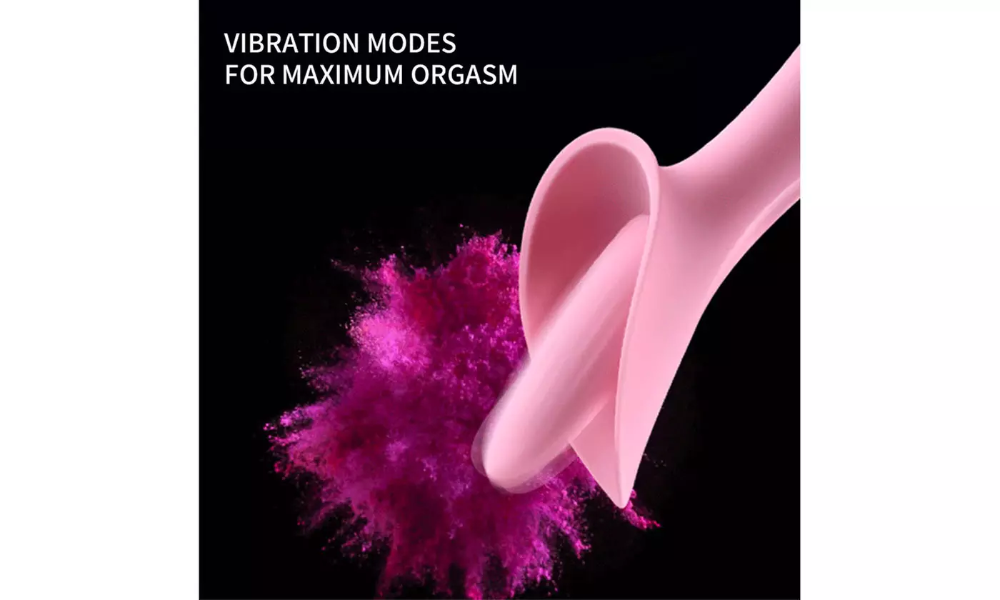 Clit Licking Tongue Sucking Vibrator G-Spot Oral Massager Sex Toys