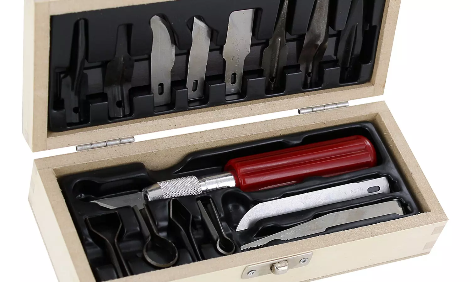 X-Acto 16-Piece Deluxe Woodcarving Knife Set - Primary Image
