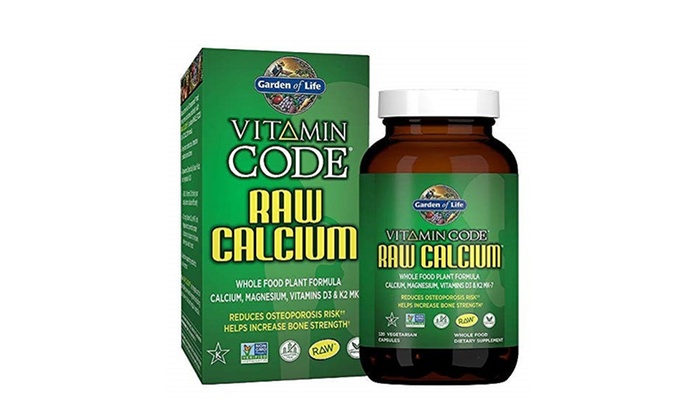 Garden Of Life Raw Calcium Supplement Vitamin Code Whole Food Calcium Vitamin