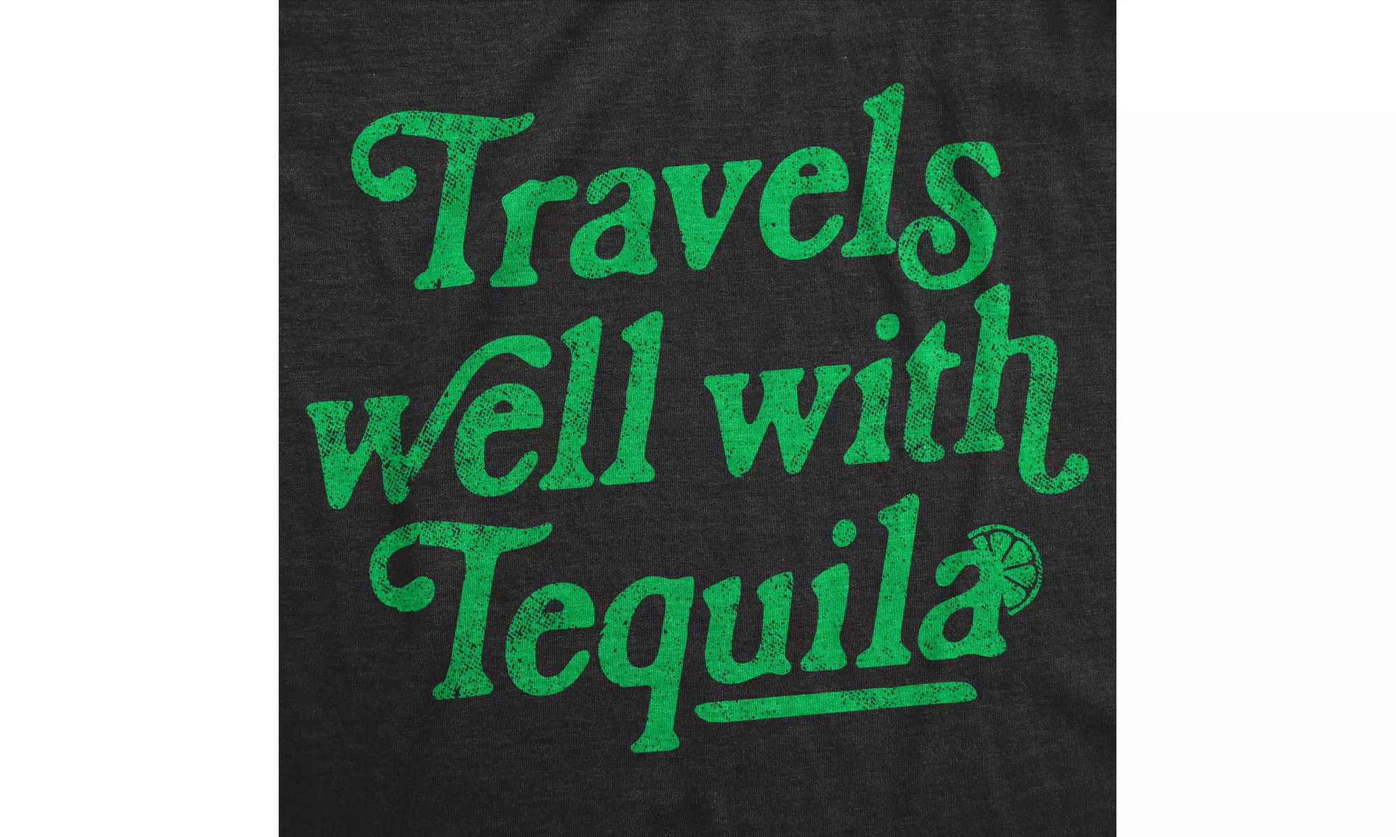 Womens Travels Well With Tequila Tshirt Funny Margarita Shots Party Graphic Tee - Second Medium