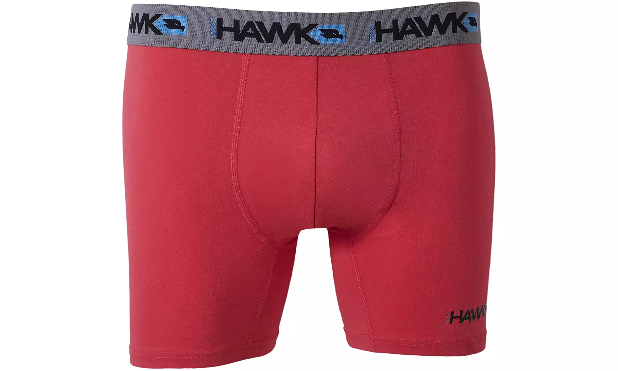 Tony Hawk Mens Boxer Briefs - 6-Pack Cotton Stretch Briefs Breathable  No Fly