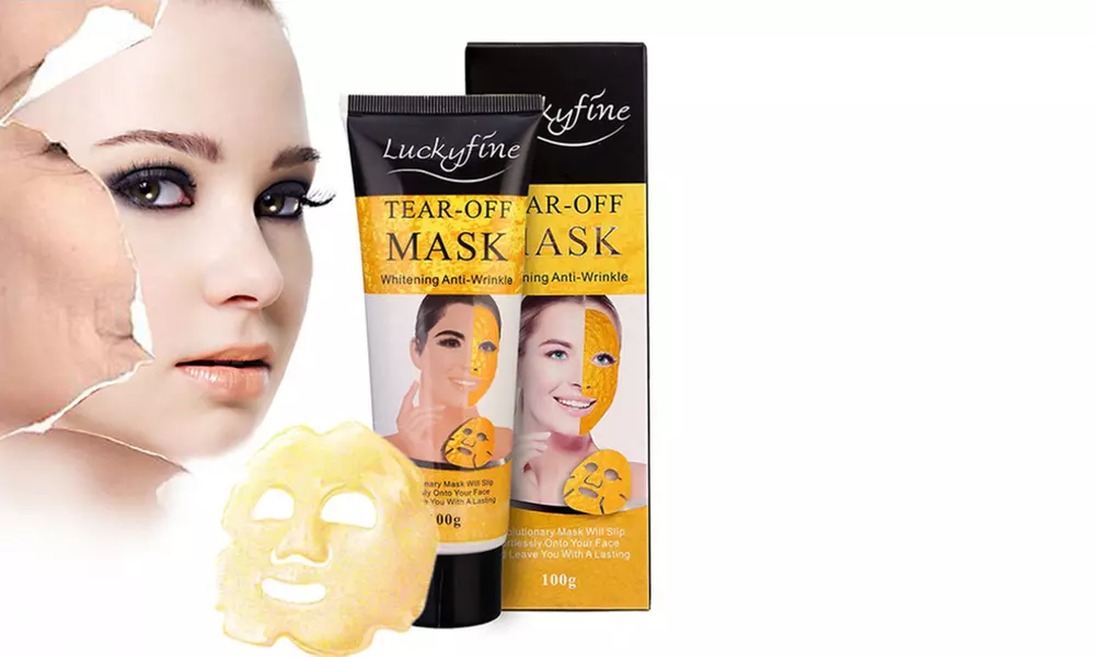 Luckyfine Tear-Off Whitening Anti-Wrinkle Mask (100g) - Primary Image