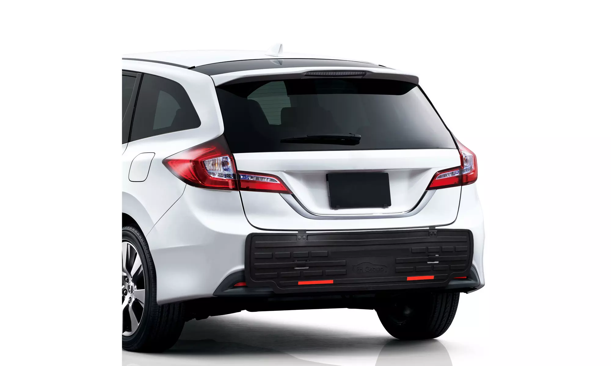 Universal Fit Rear BumperButler Bumper Guard Protector F16408BLACK-G - Second Medium