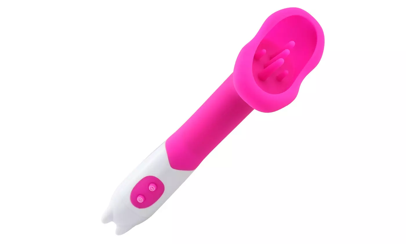 Clit Licking Vibrator Tongue Sucking  G Spot Nipple Oral Sex Toy