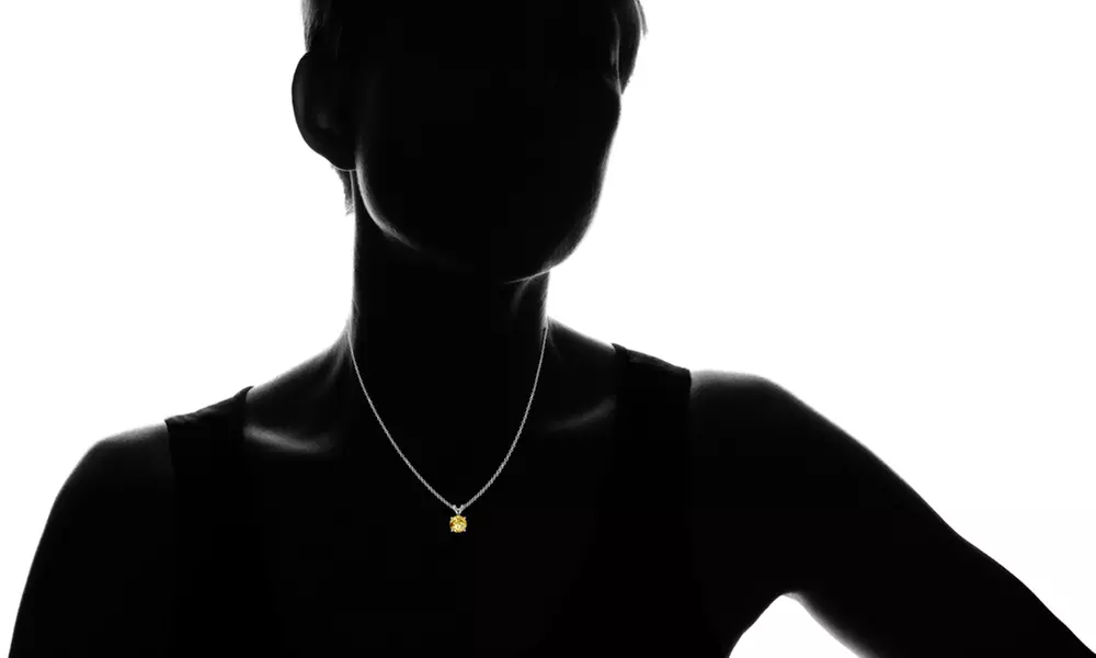 Sterling Silver Round-cut Gemstone Birthstone Necklaces With a Gift Box