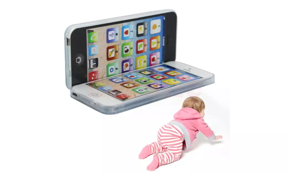Mobile Phone Shape Toy Music Touch Screen Child Education Learning Game - Second Medium