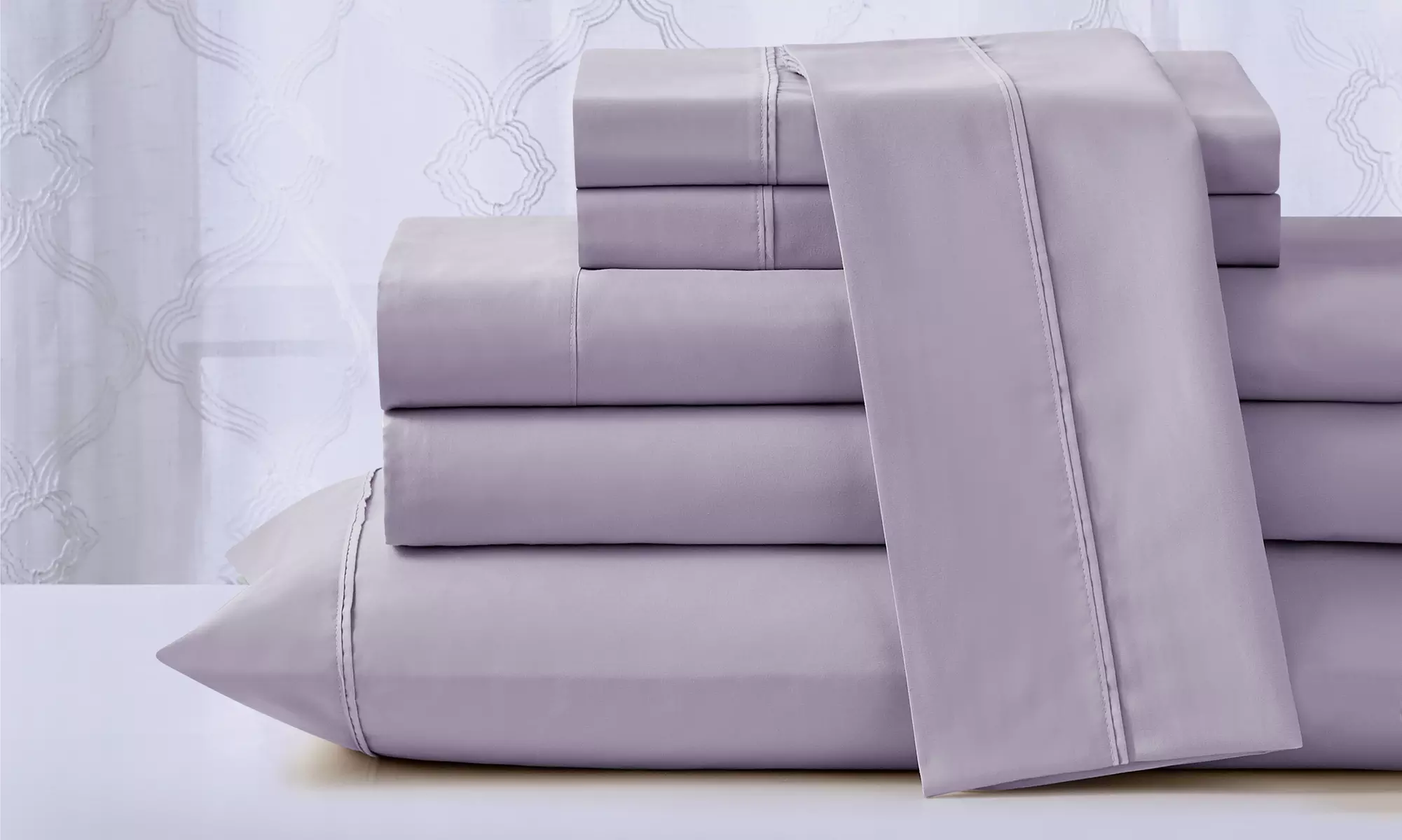  Kathy Ireland 6 Piece Cool Max Soft Sheet Set - 6 Colors