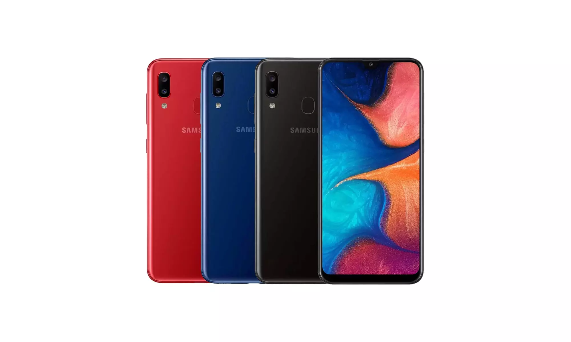Samsung Galaxy A20 A205G/DS 32GB 4G LTE GSM Unlocked Phone - Without Memory Card - Primary Image