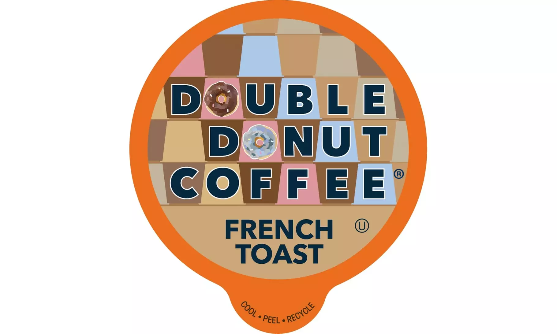Double Donut French Toast Coffee for all Keurig K-Cup Brewers, 24 or 80 Count - Primary Image