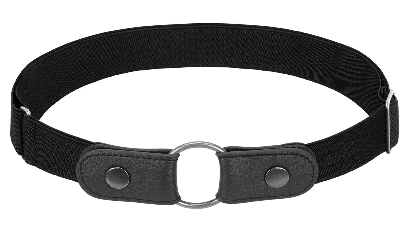 Buckle-free Elastic Invisible Waist Belt for Jeans No Bulge Hassle Men Women