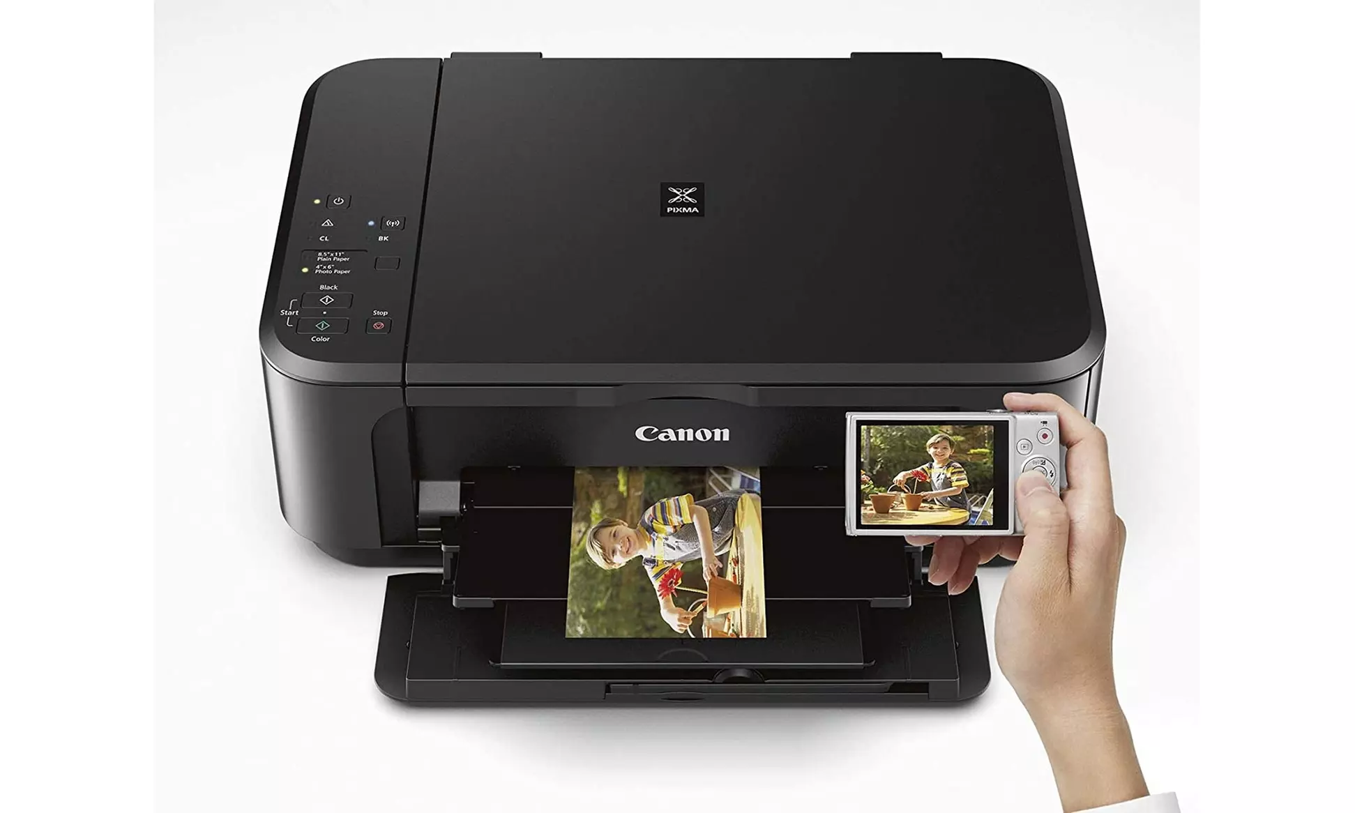 Canon PIXMA MG3620 Wireless All-In-One Color Inkjet Printer Black - Renewed - Second Medium
